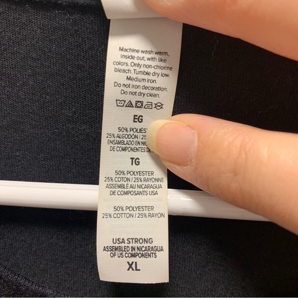 Bella Canvas/ Aritzia  BlackTee - Picture 6 of 6